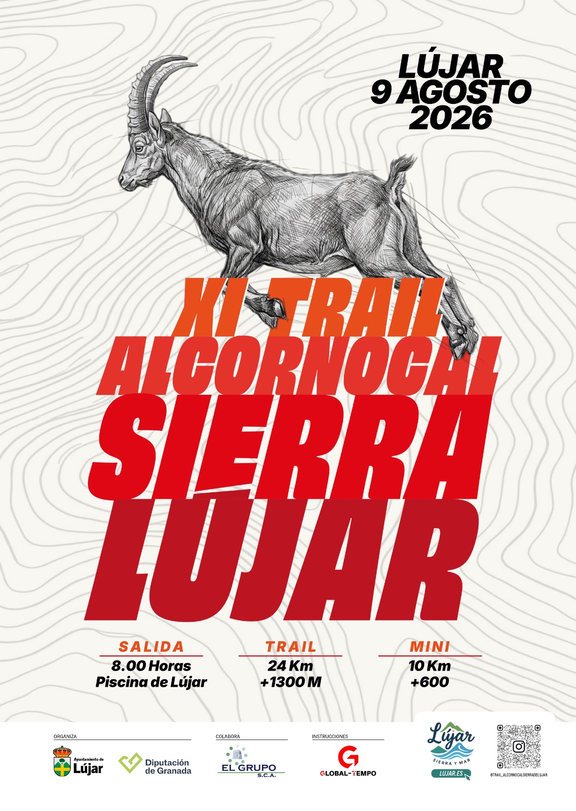 XI TRAIL ALCORNOCAL SIERRA DE LÚJAR - CIRCUITO CXM DIPUTACIÓN DE GRANADA